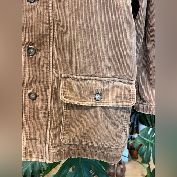 Women’s Vintage GAP Brown* Corduroy Wool Blend Barn Jacket - Picture 5 of 9